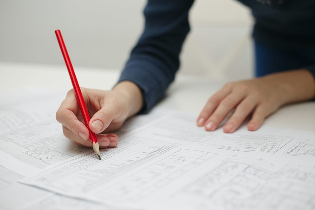 Architect workplace